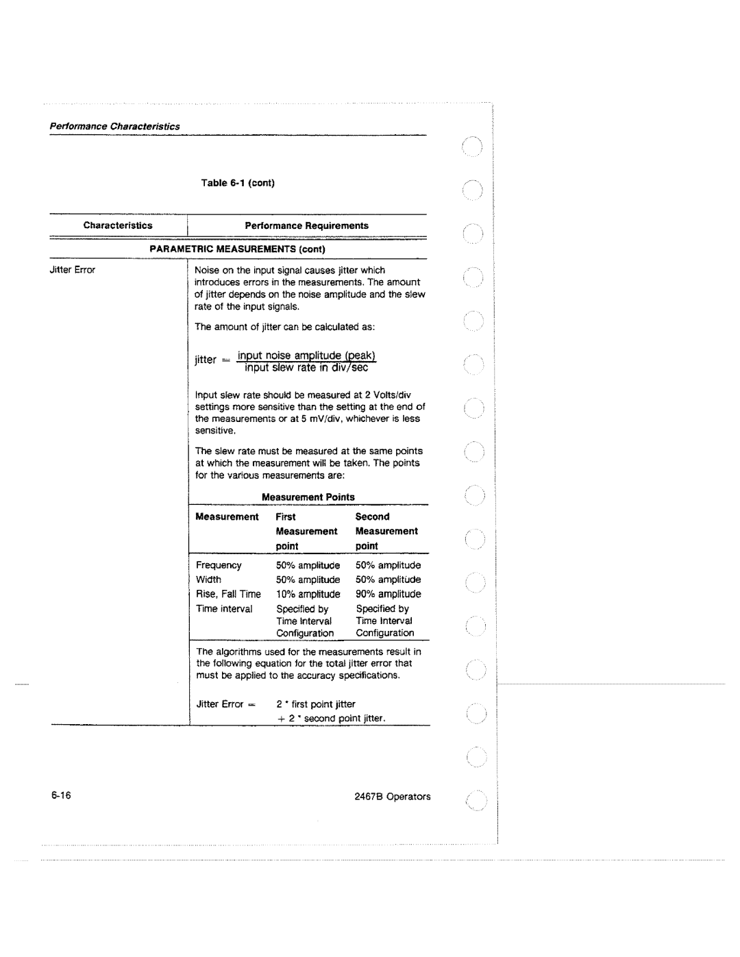 Tektronix 2467B manual 