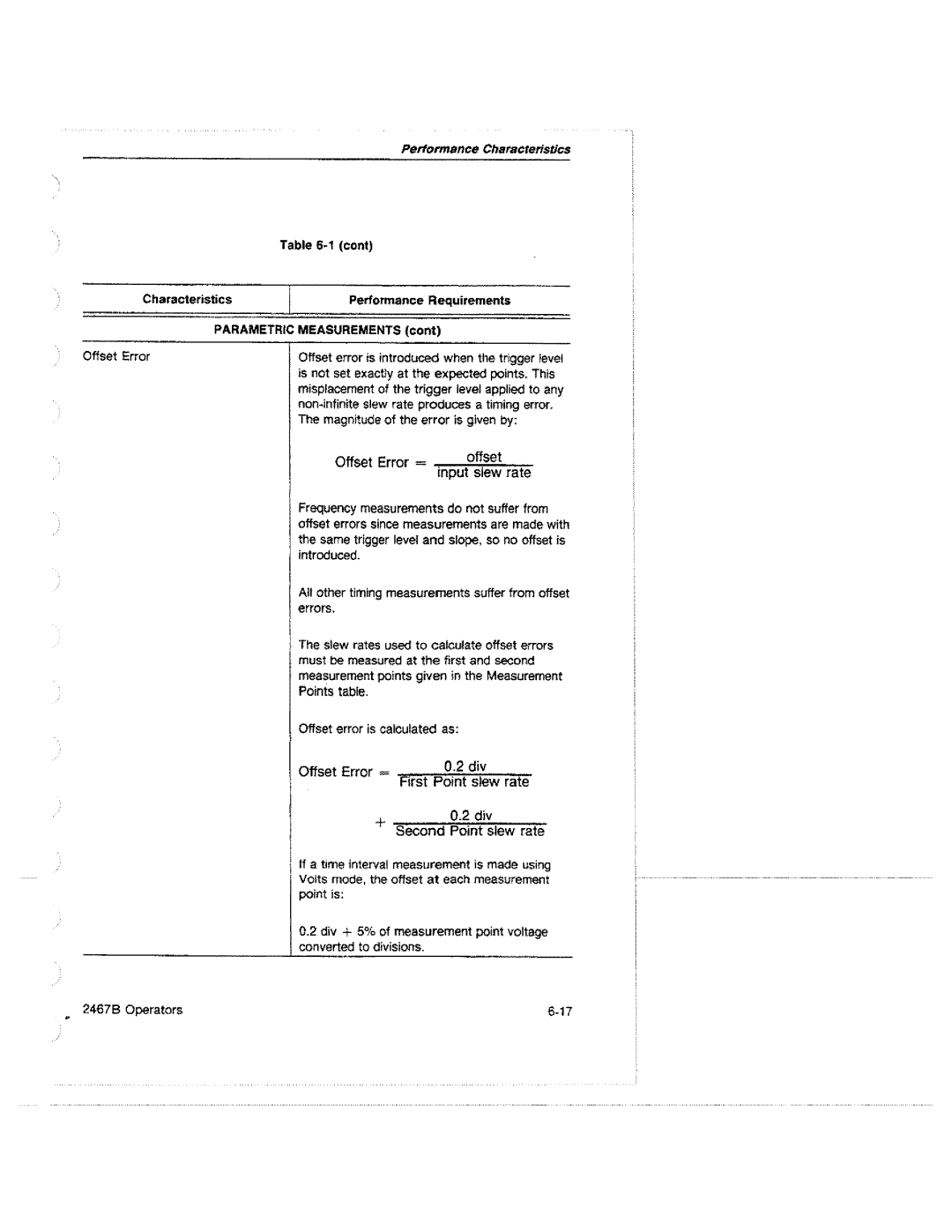 Tektronix 2467B manual 