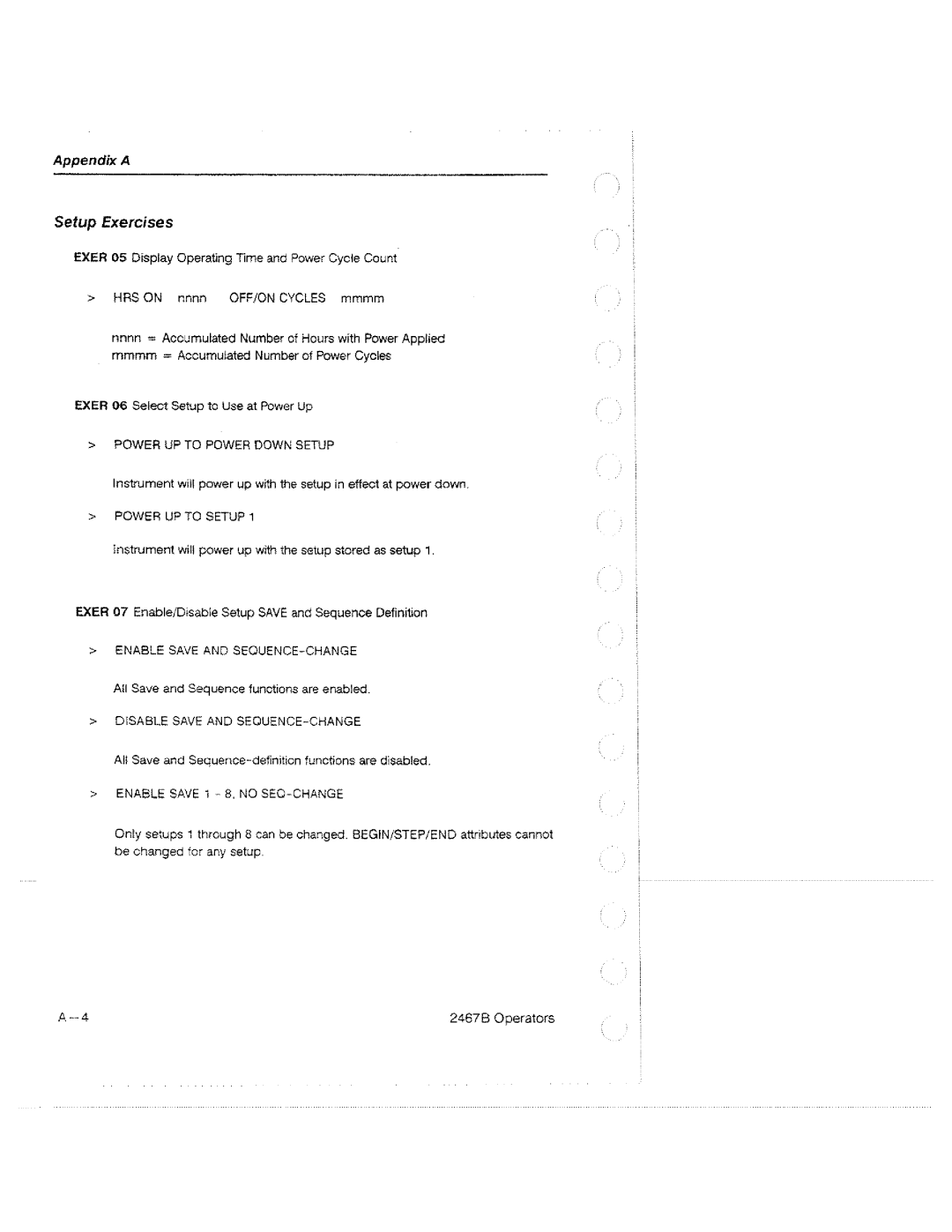 Tektronix 2467B manual 