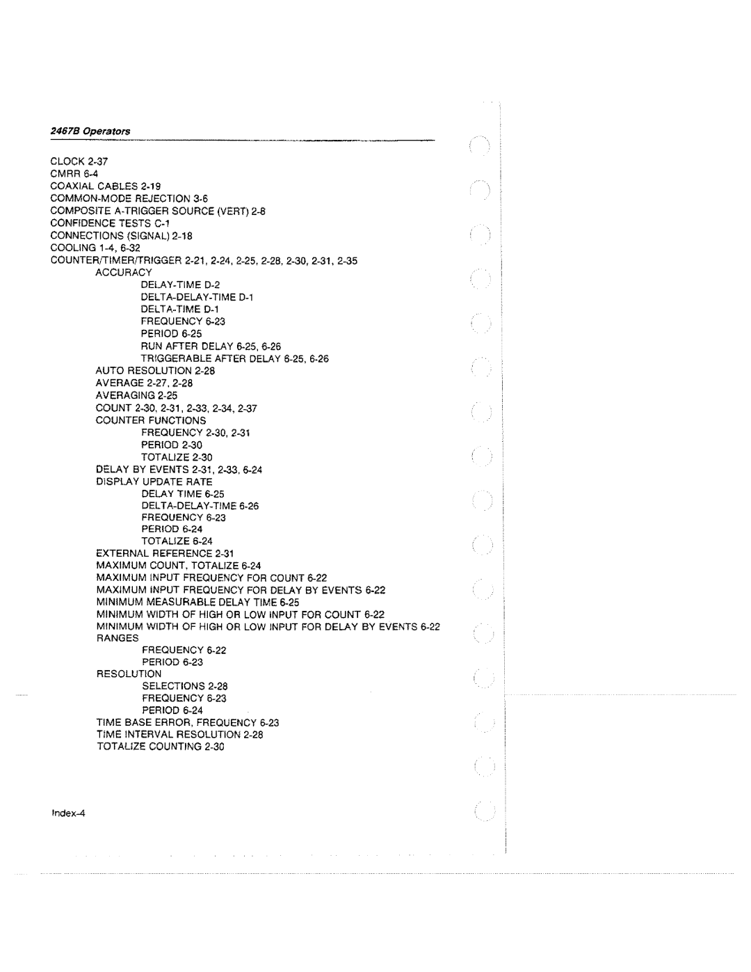 Tektronix 2467B manual 