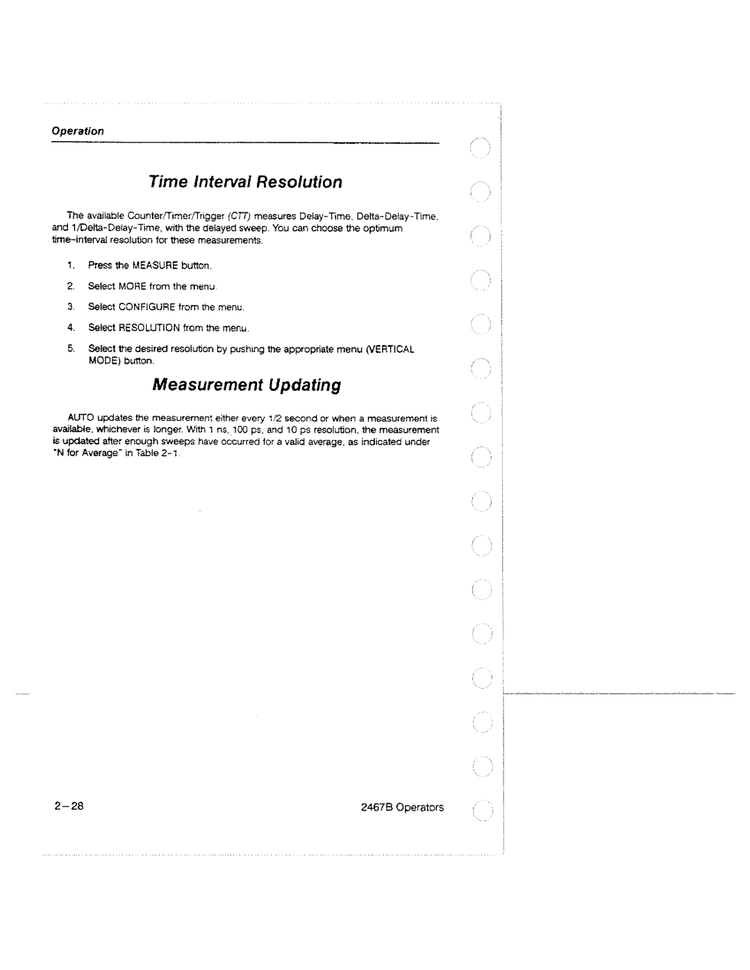 Tektronix 2467B manual 