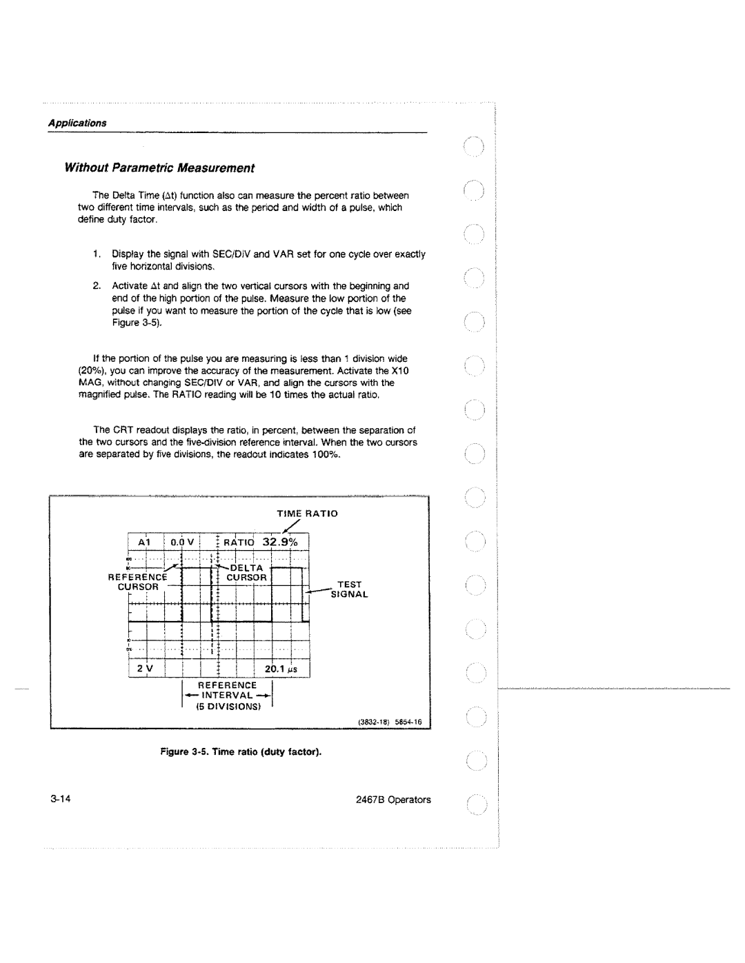 Tektronix 2467B manual 