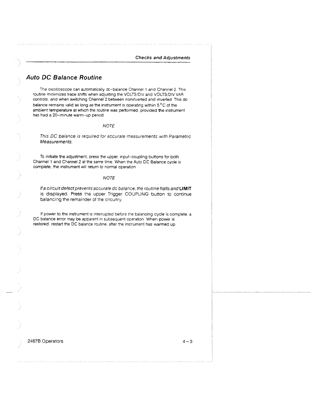 Tektronix 2467B manual 