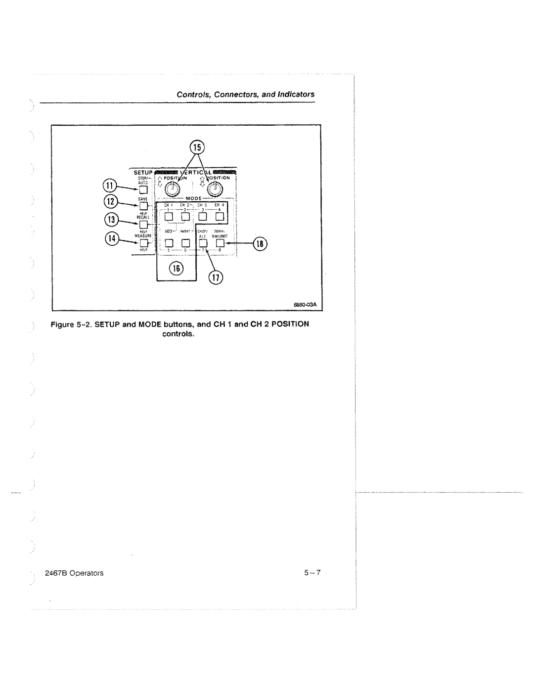 Tektronix 2467B manual 