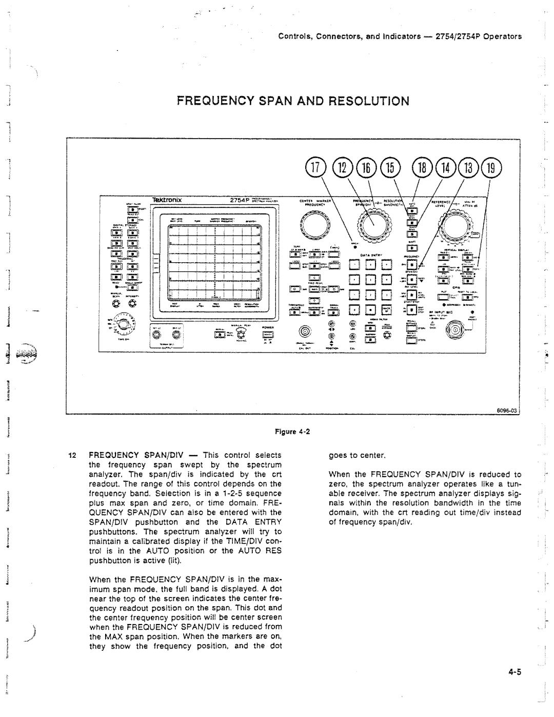 Tektronix 2754P manual 