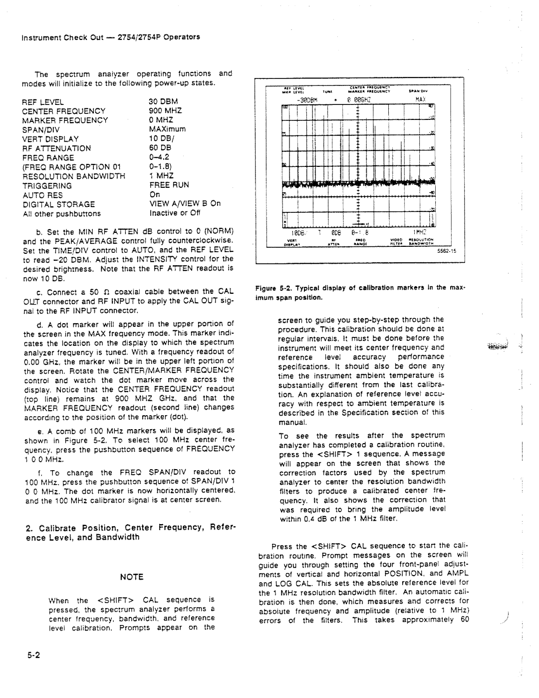 Tektronix 2754P manual 