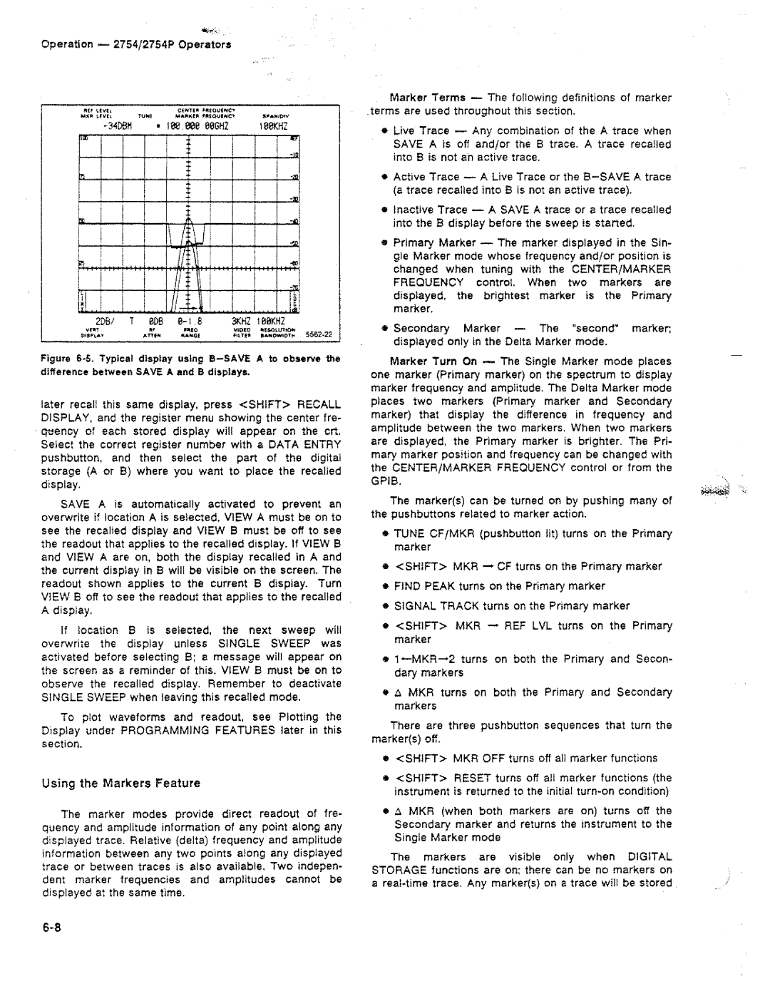 Tektronix 2754P manual 