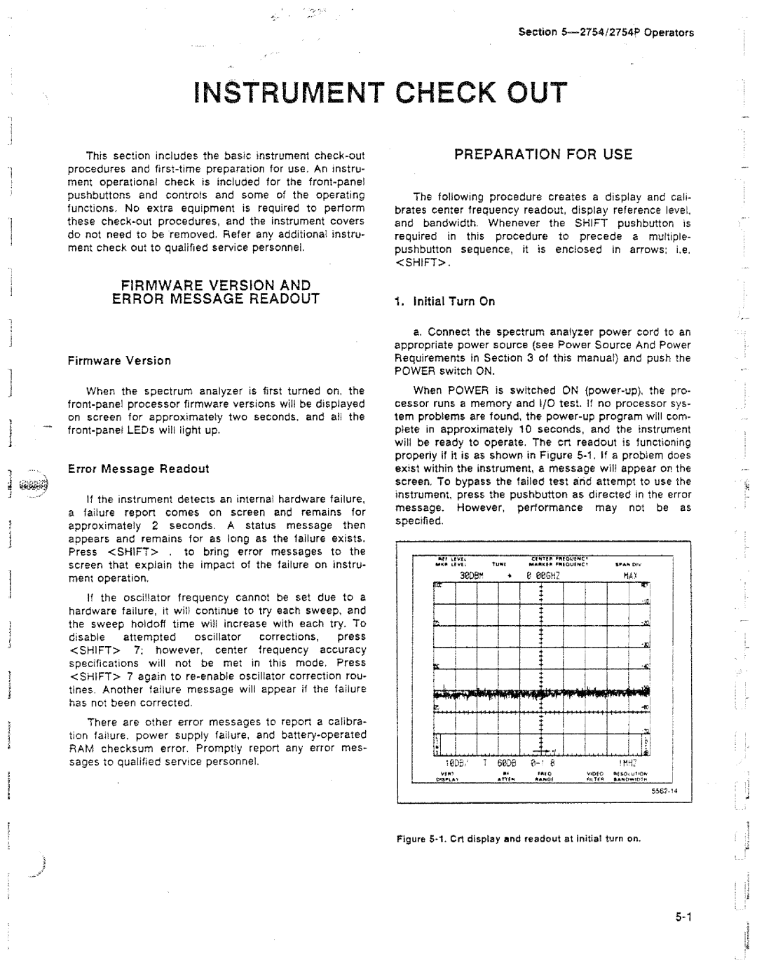 Tektronix 2754P manual 
