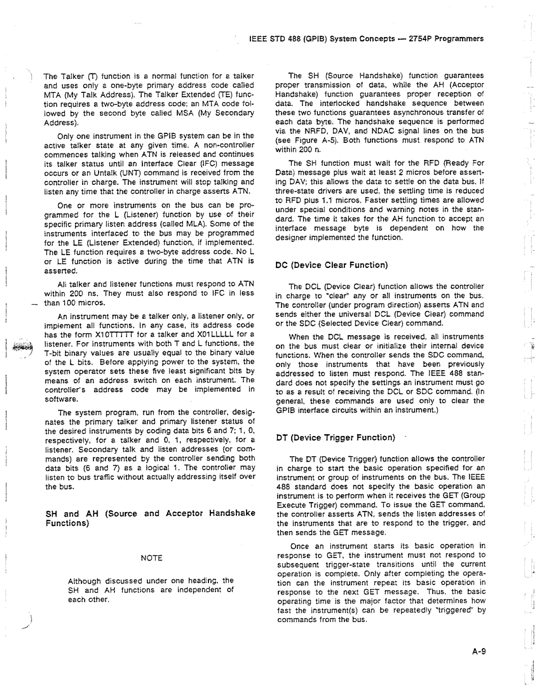 Tektronix 2754P manual 