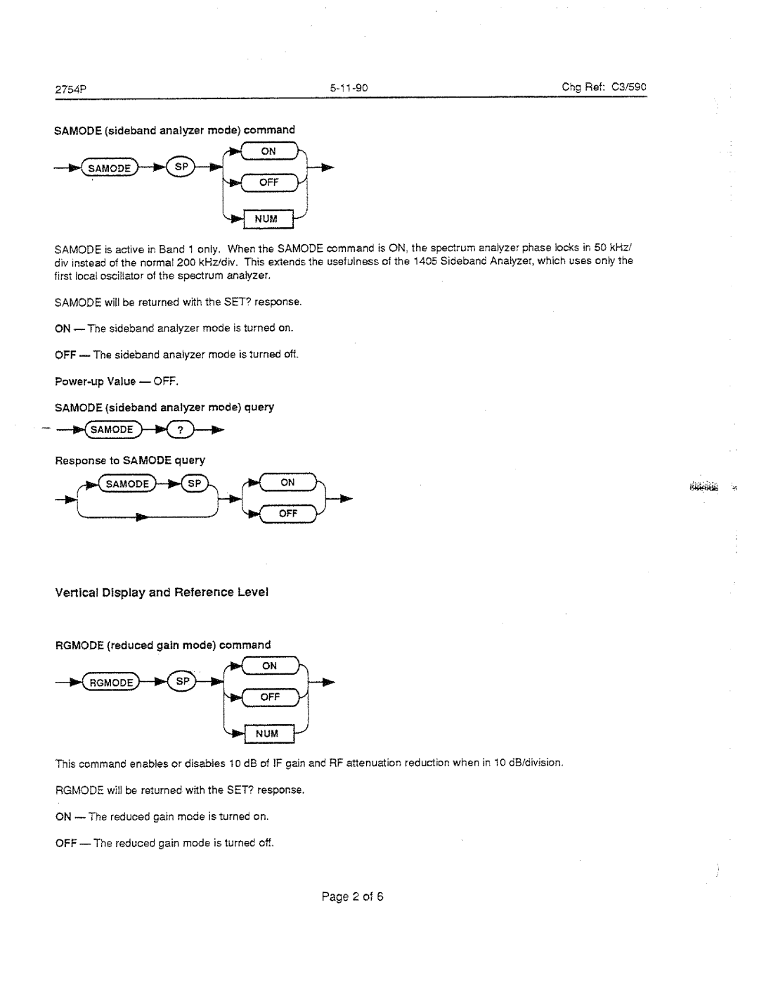 Tektronix 2754P manual 