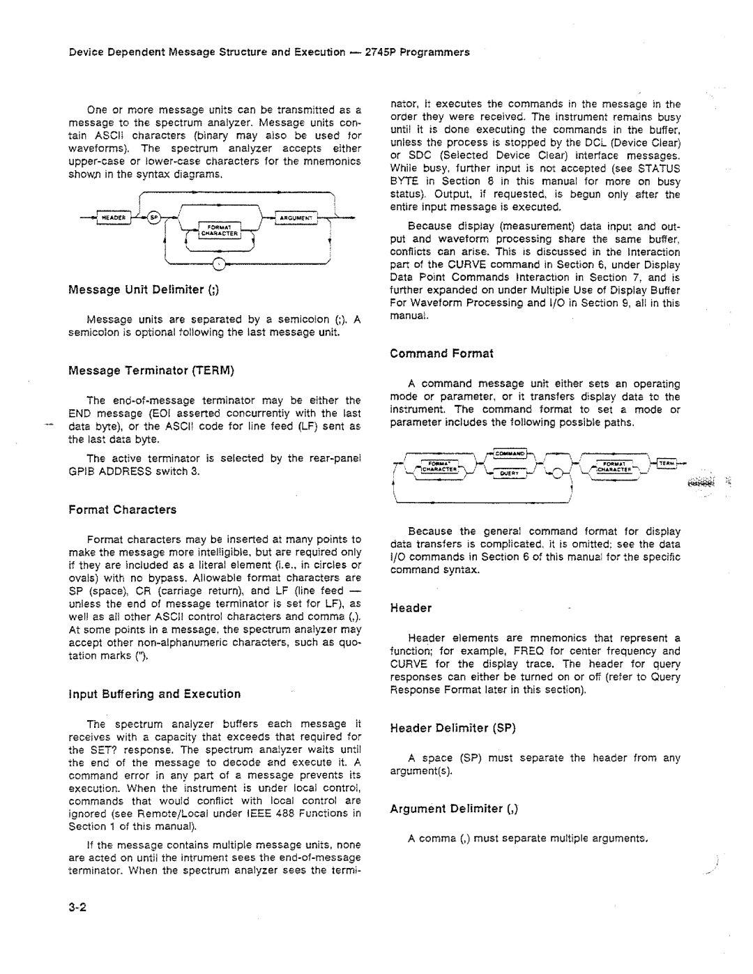 Tektronix 2754P manual 
