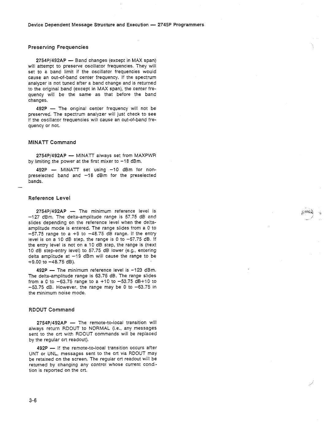 Tektronix 2754P manual 
