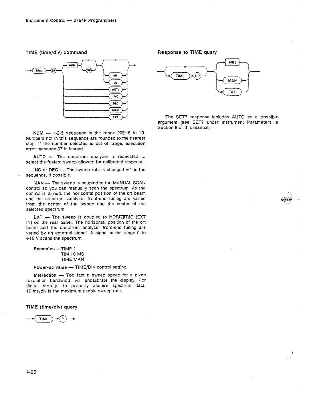 Tektronix 2754P manual 