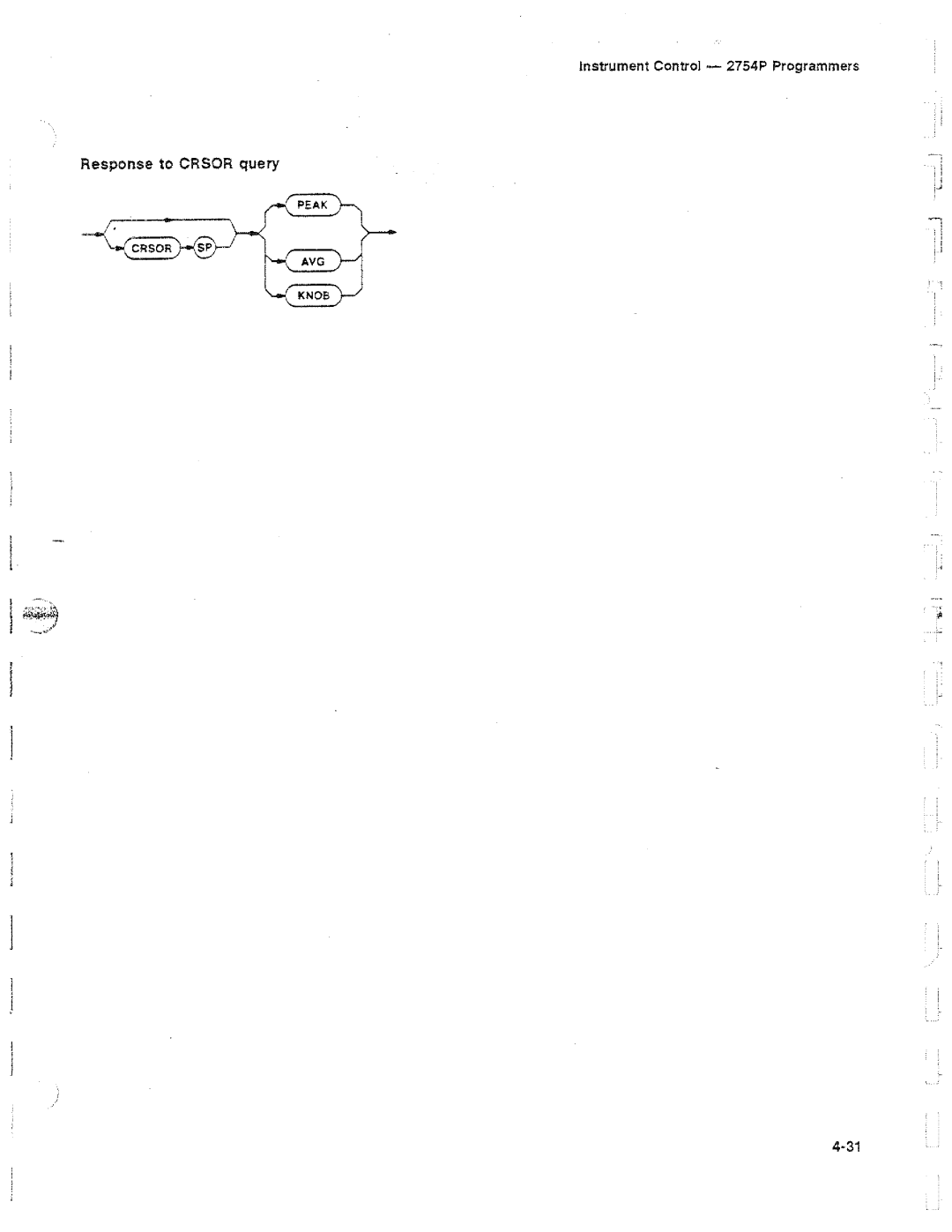 Tektronix 2754P manual 