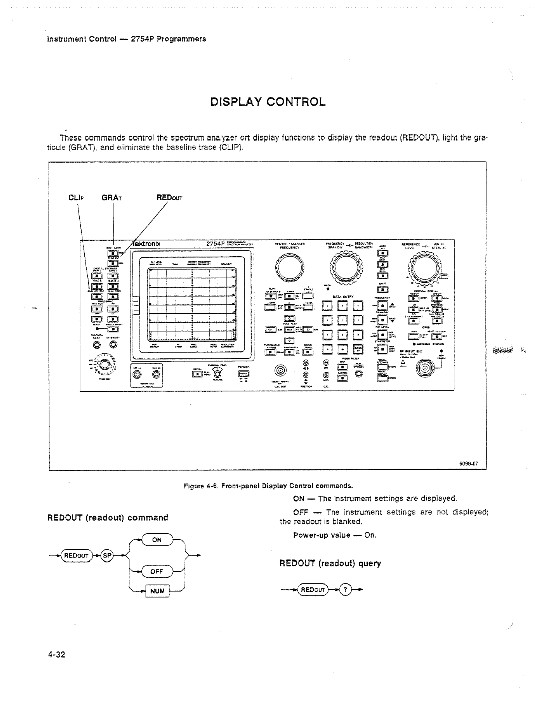 Tektronix 2754P manual 