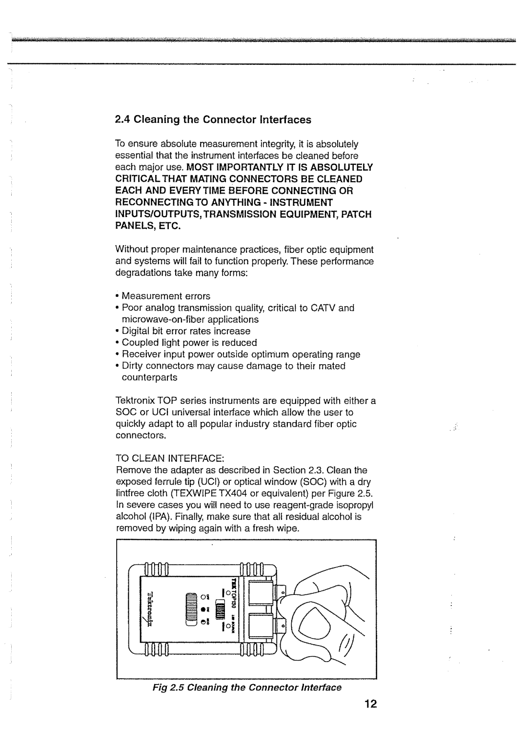 Tektronix 1540, 300, 160, top 130, 200, 140 manual 