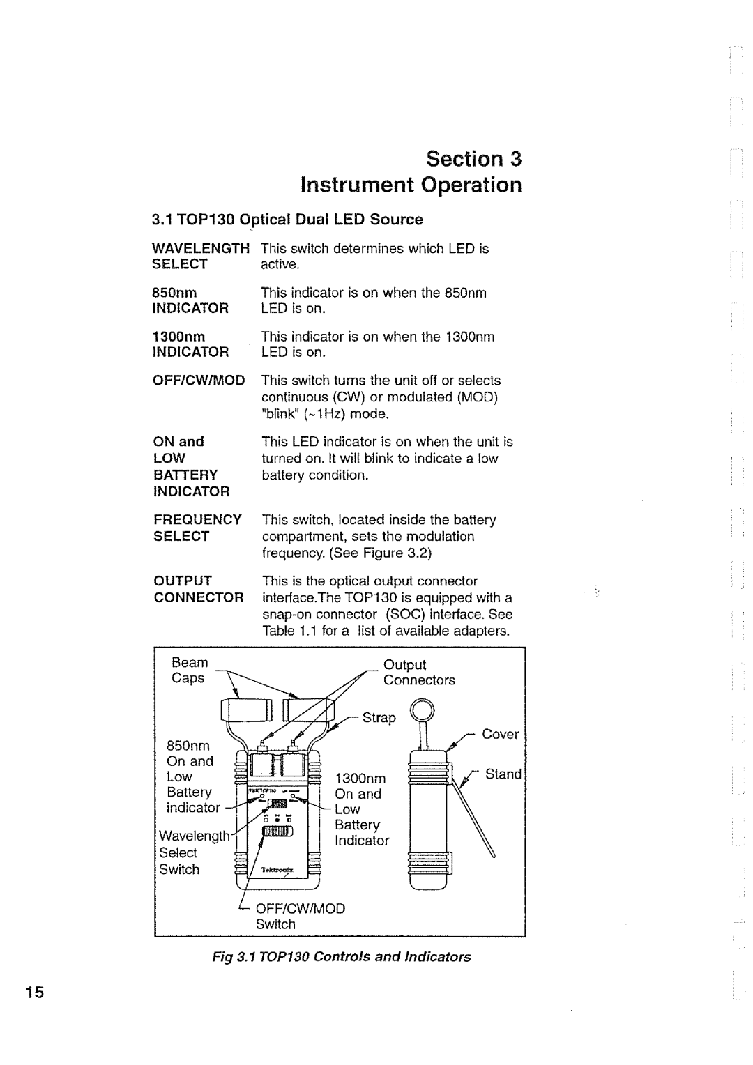 Tektronix 300, 160, top 130, 1540, 200, 140 manual 