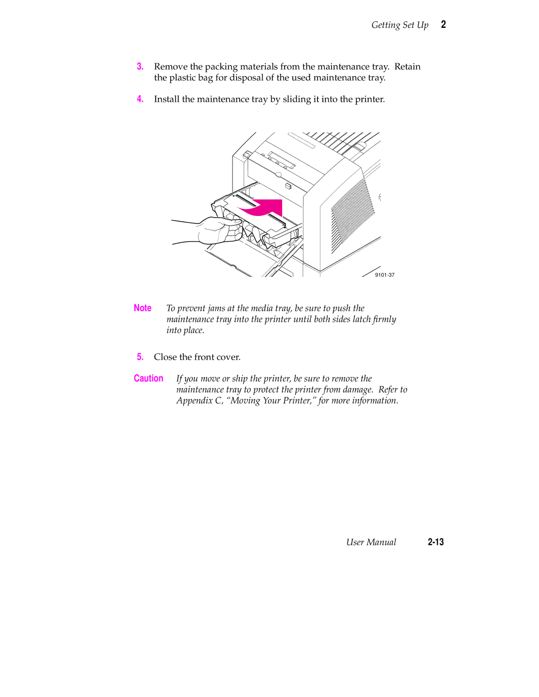 Tektronix 340 manual Close the front cover 