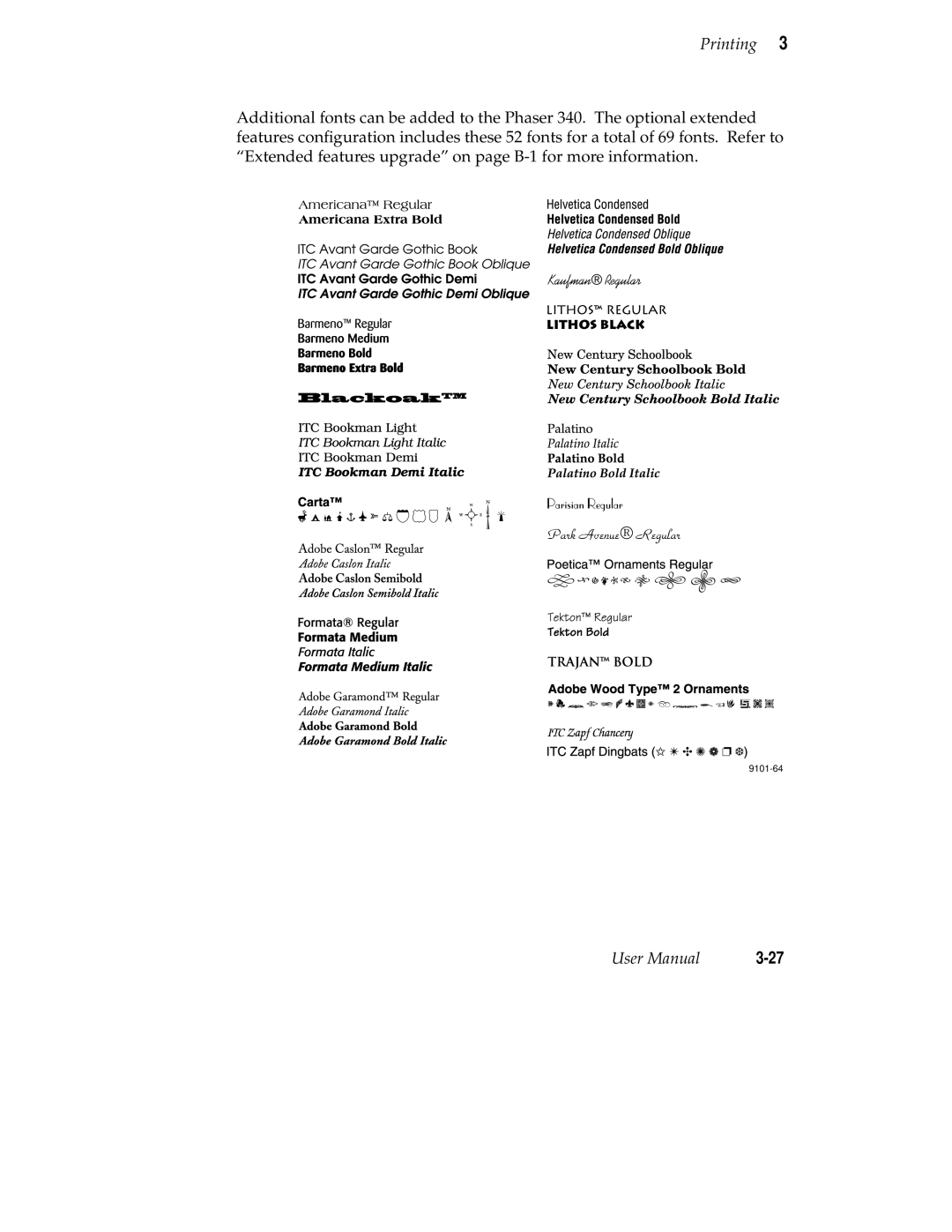 Tektronix 340 manual 9101-64 