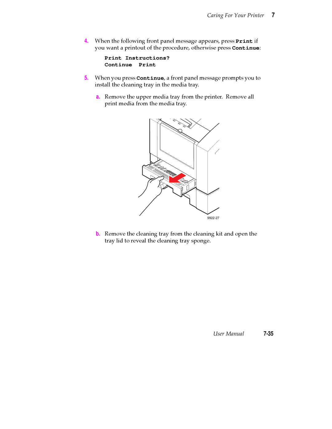 Tektronix 360 user manual Print Instructions? Continue Print 