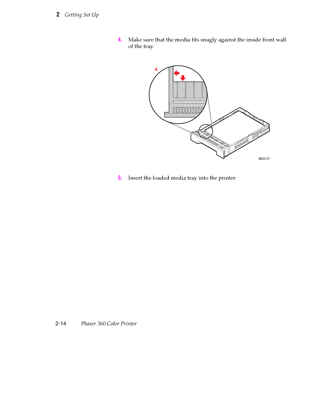 Tektronix user manual 14Phaser 360 Color Printer 