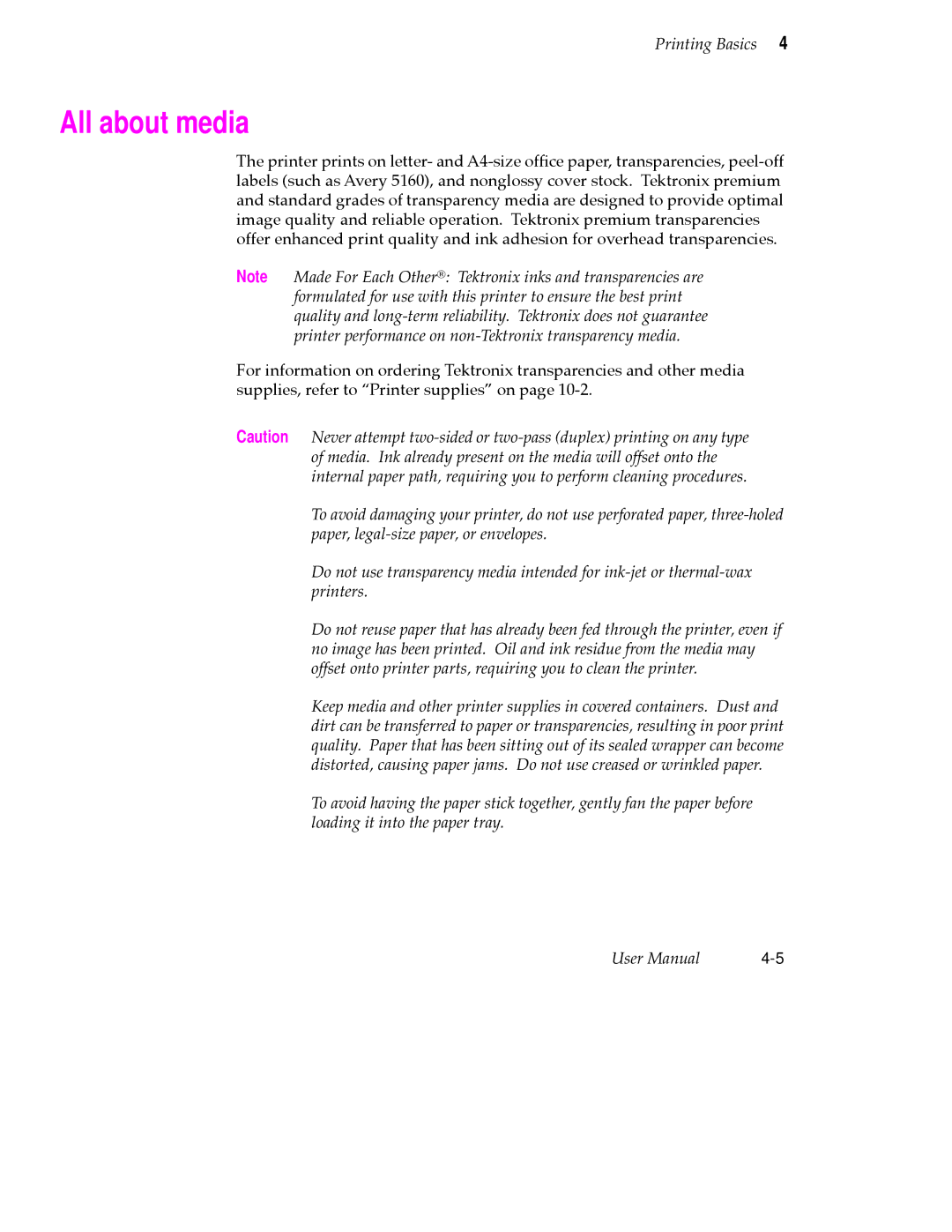 Tektronix 360 user manual All about media 