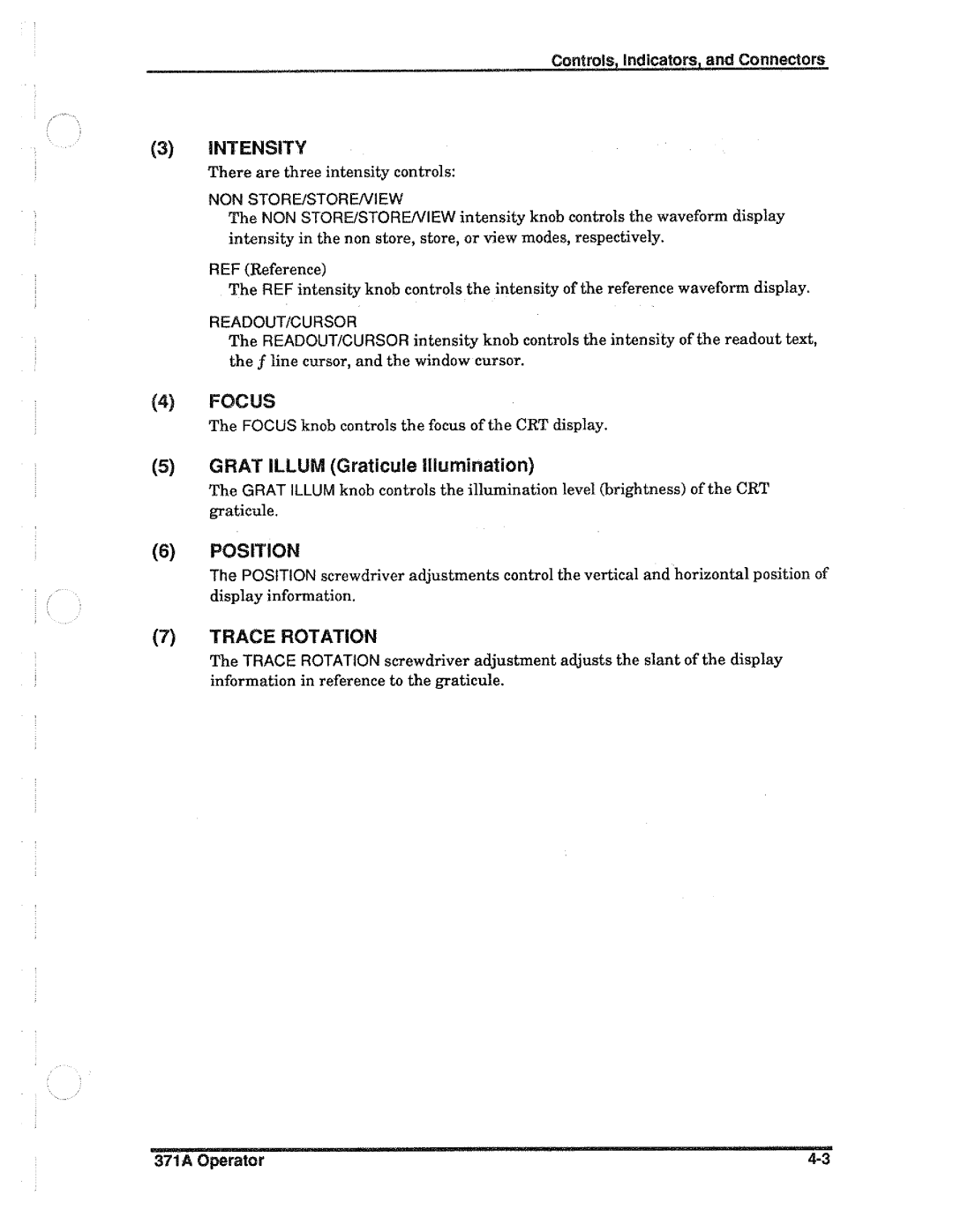 Tektronix 371A manual 