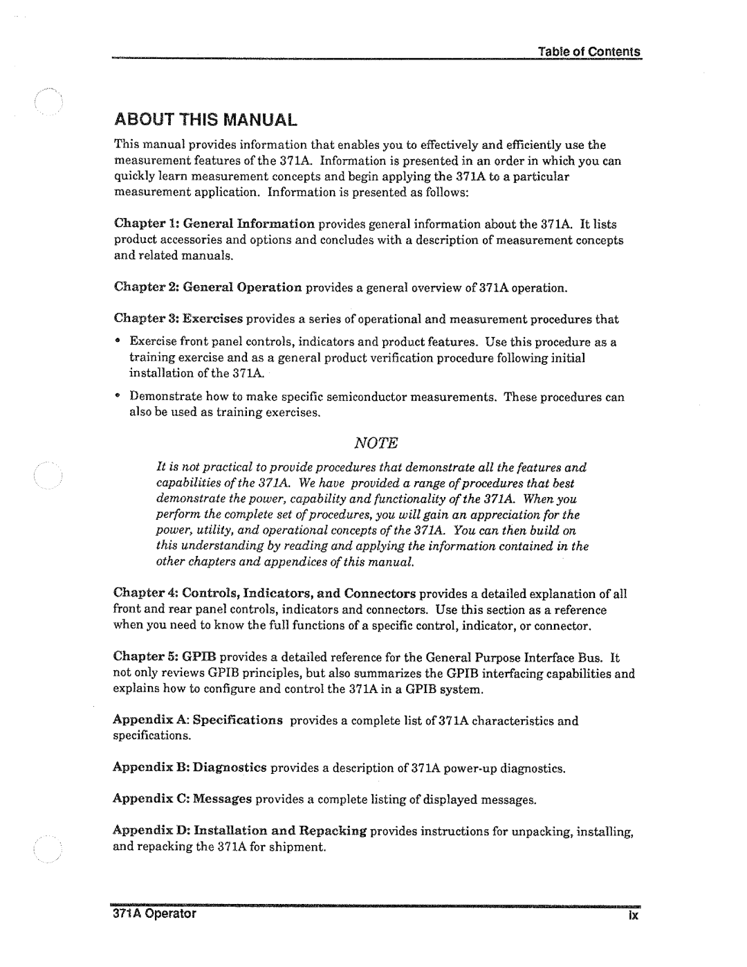 Tektronix 371A manual 