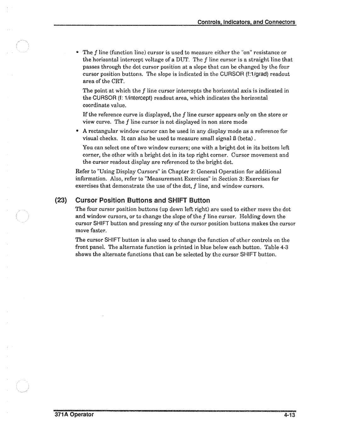 Tektronix 371A manual 