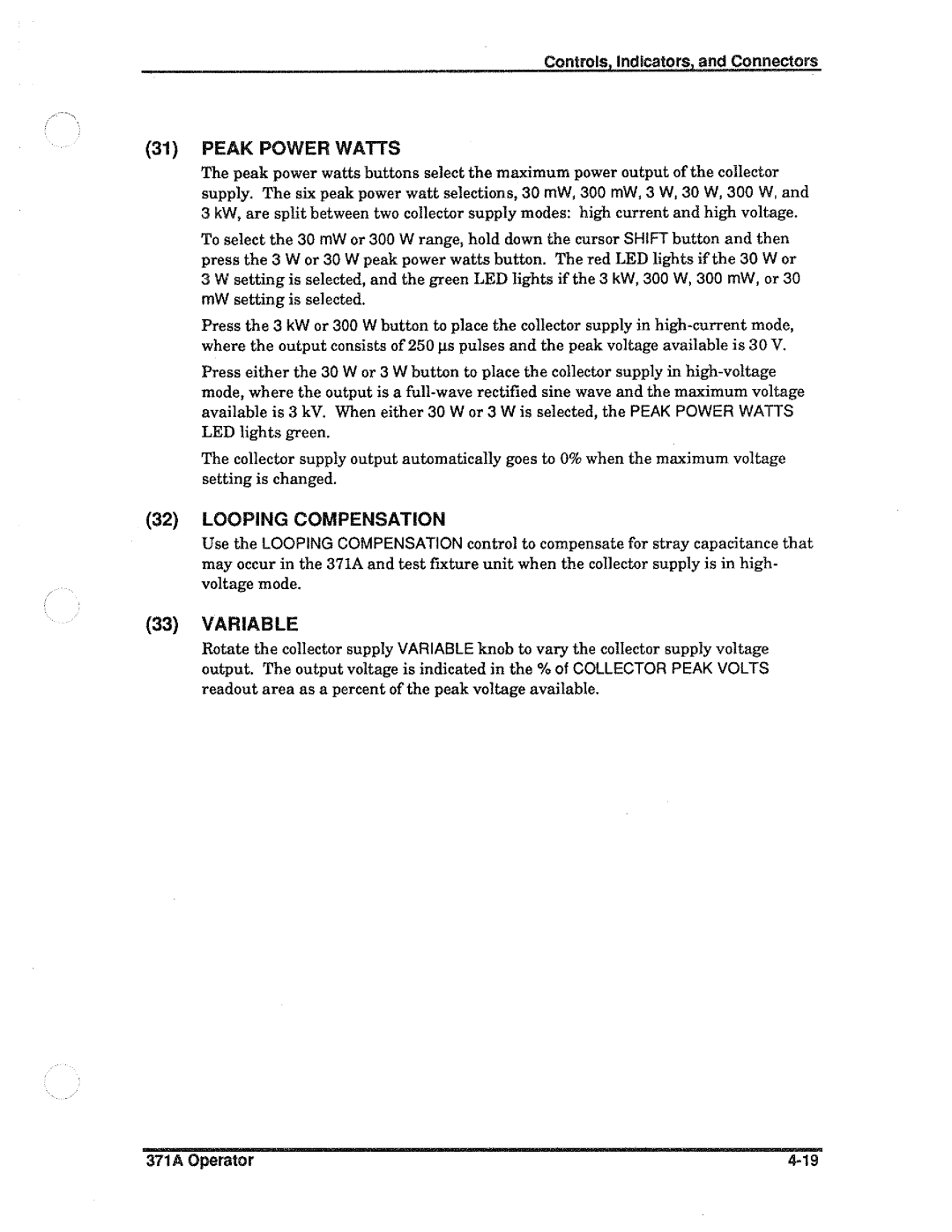 Tektronix 371A manual 