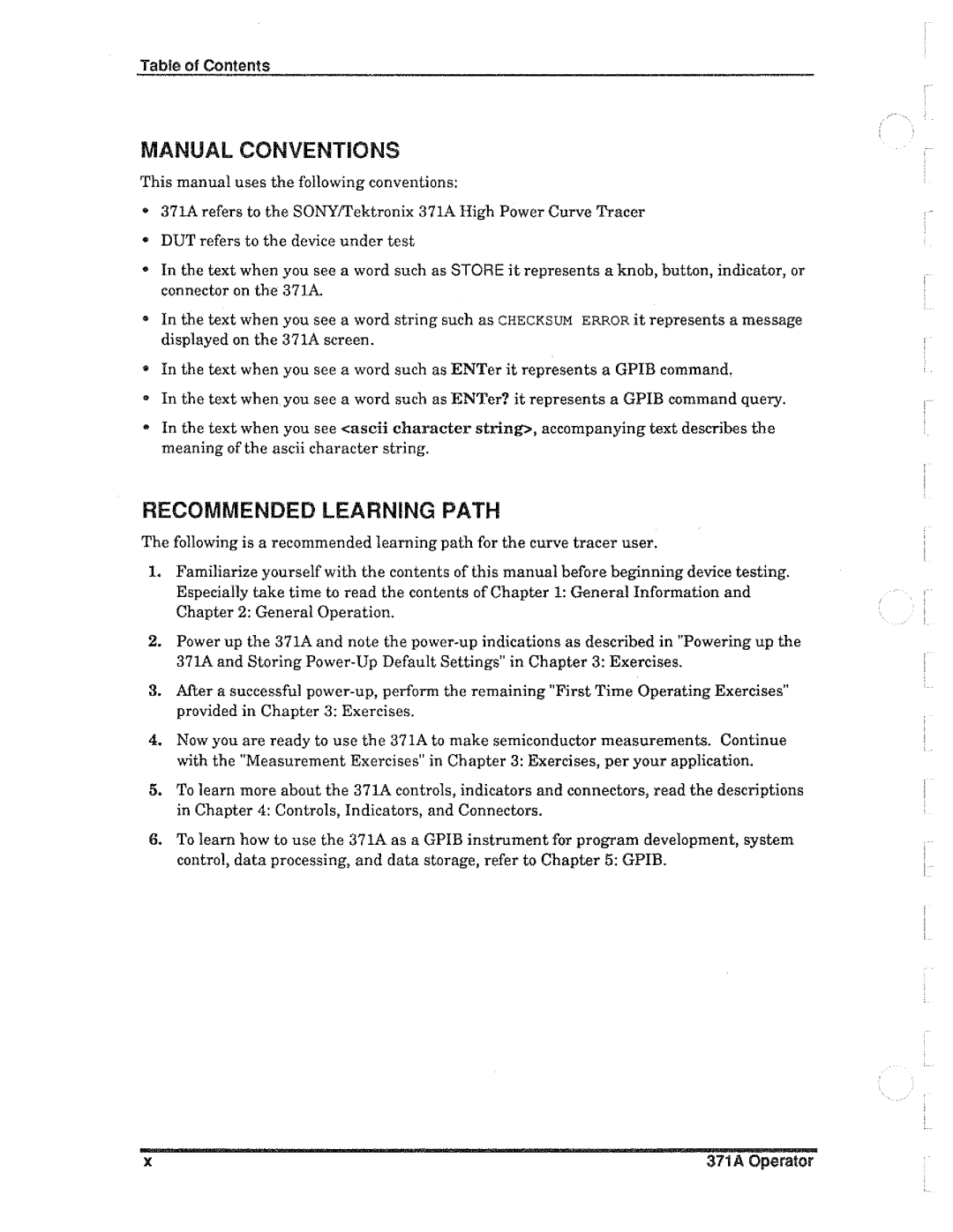 Tektronix 371A manual 