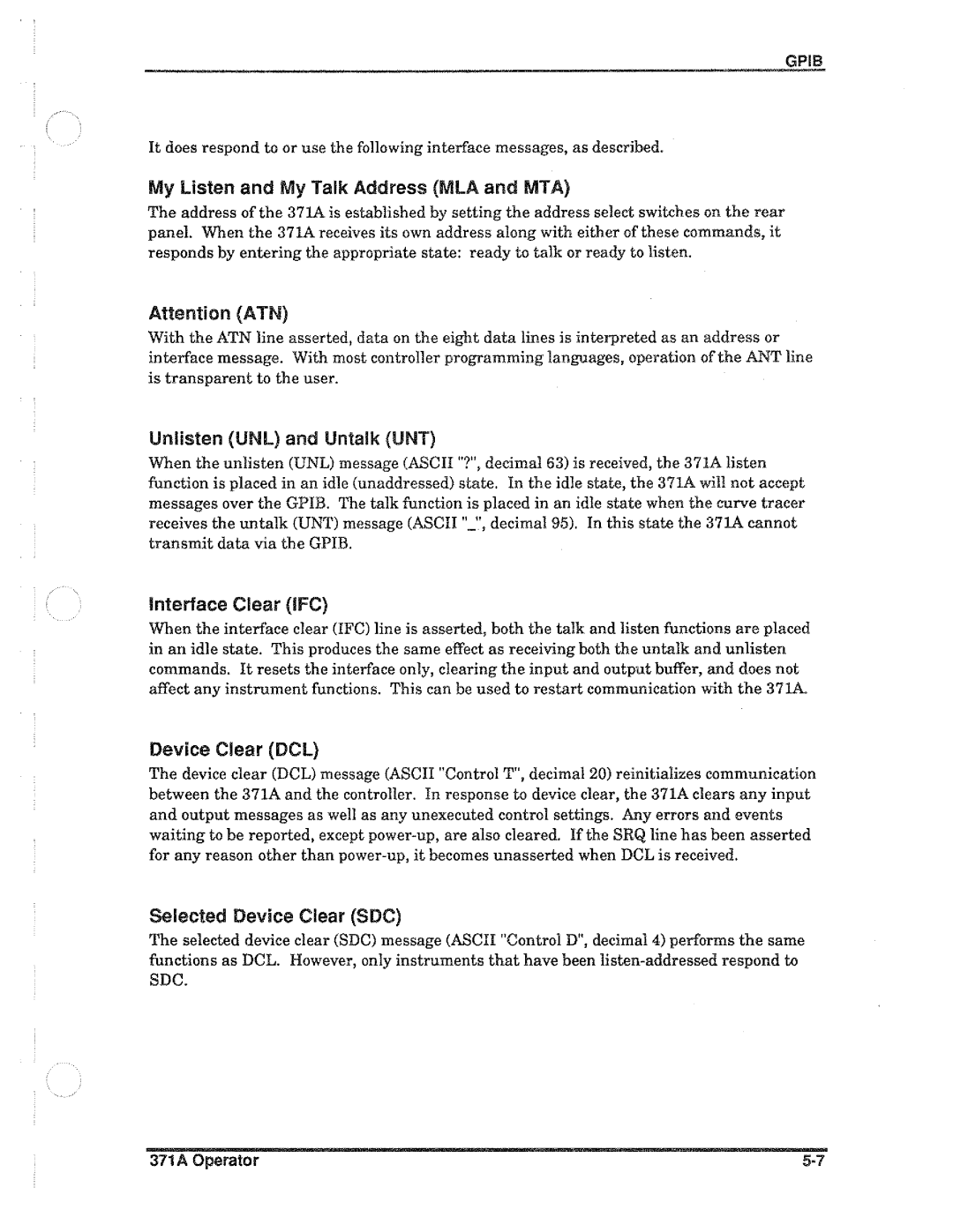 Tektronix 371A manual 