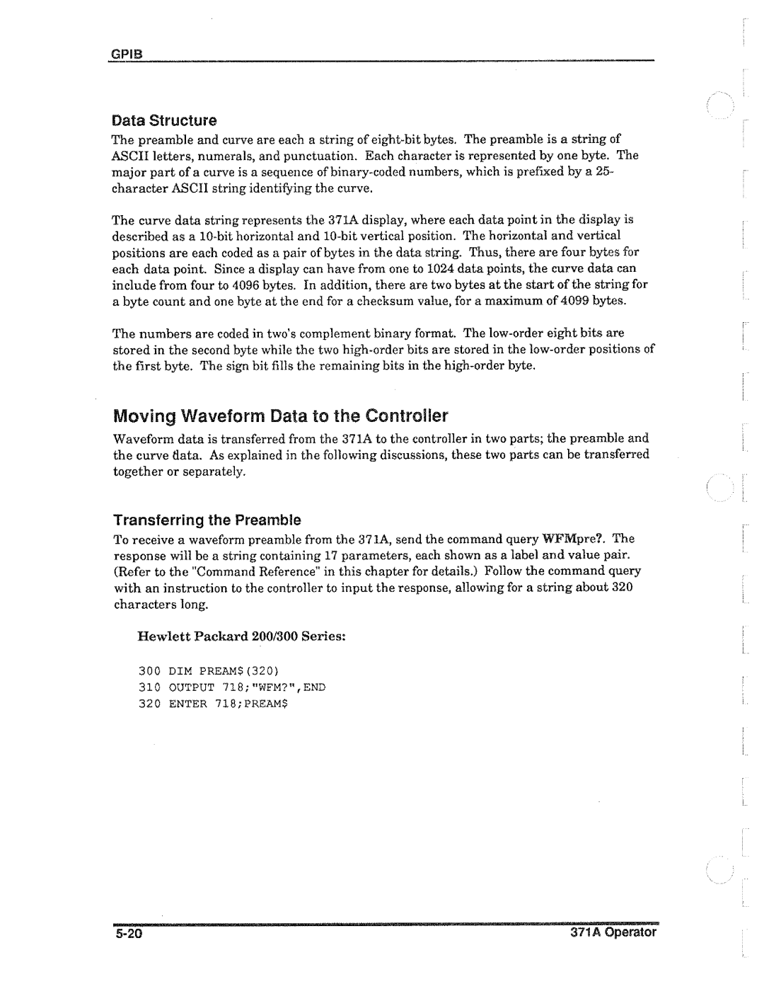 Tektronix 371A manual 