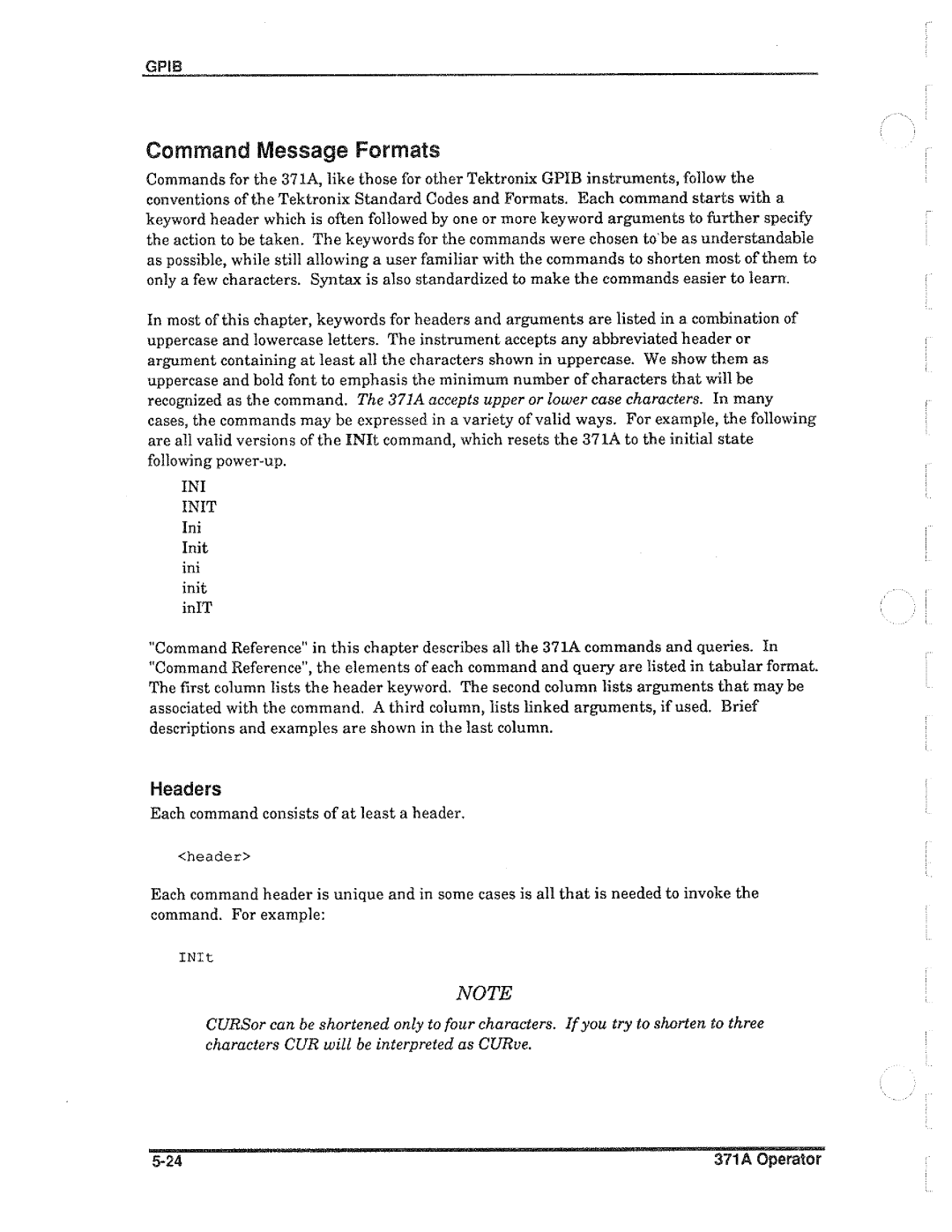 Tektronix 371A manual 