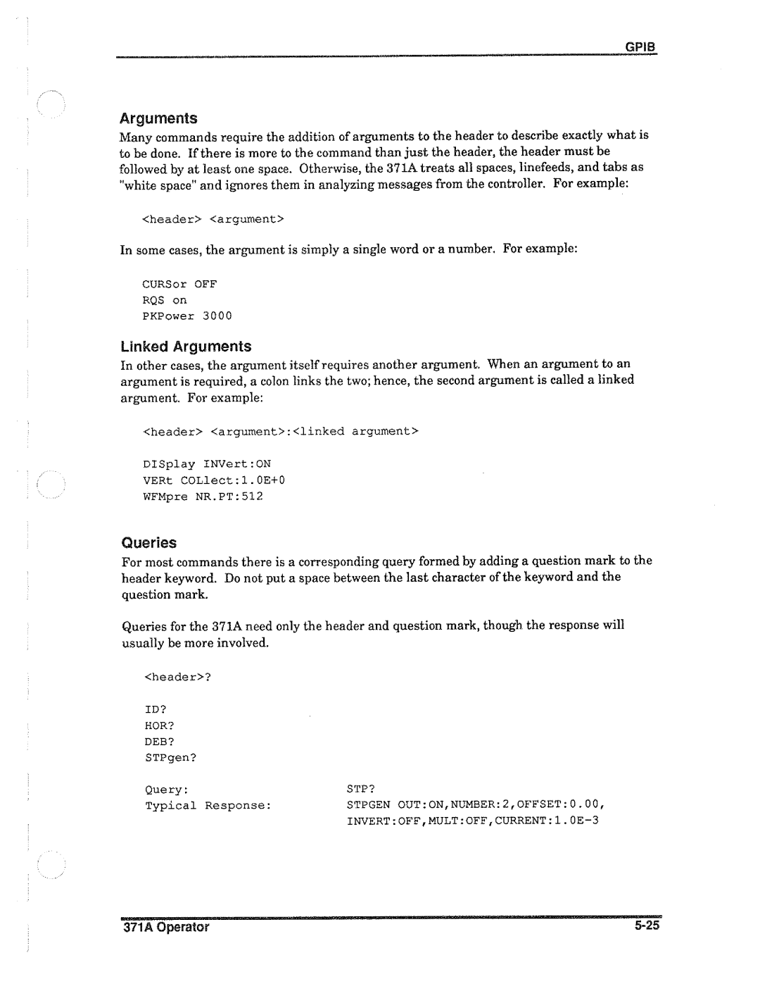 Tektronix 371A manual 