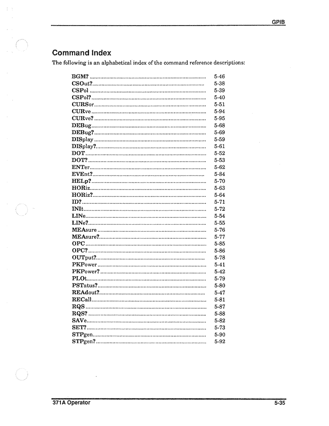 Tektronix 371A manual 