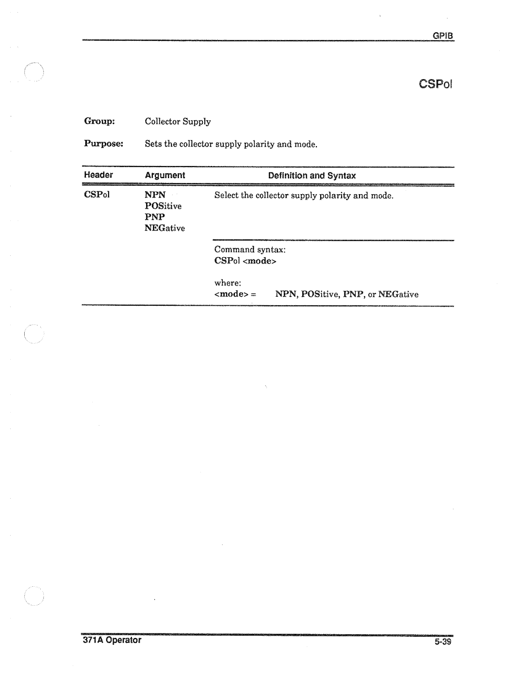 Tektronix 371A manual 