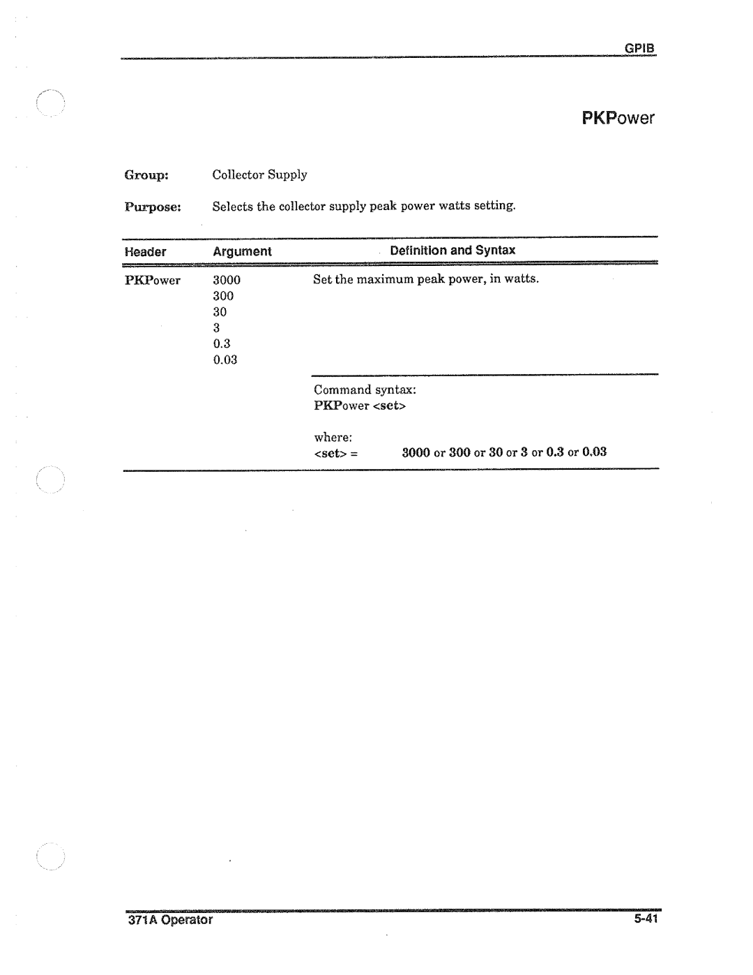 Tektronix 371A manual 