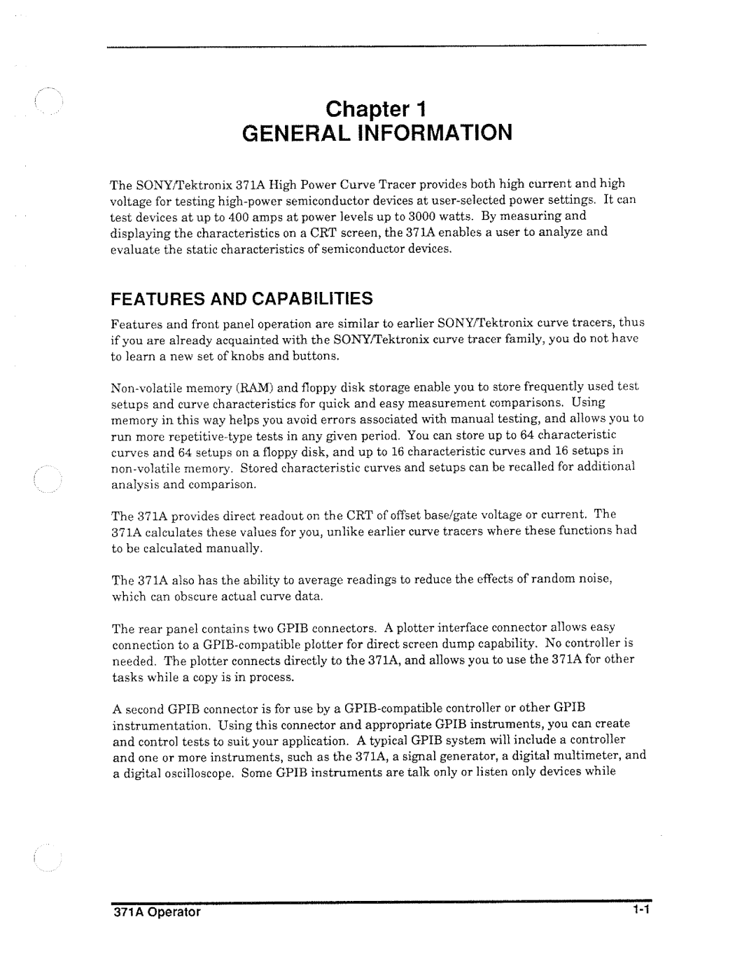 Tektronix 371A manual 