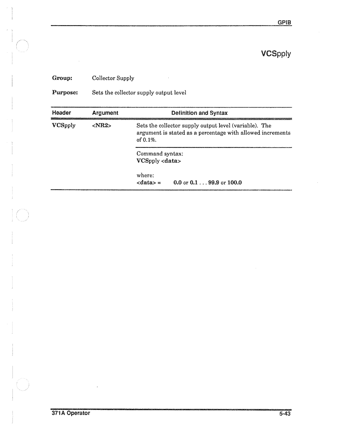 Tektronix 371A manual 