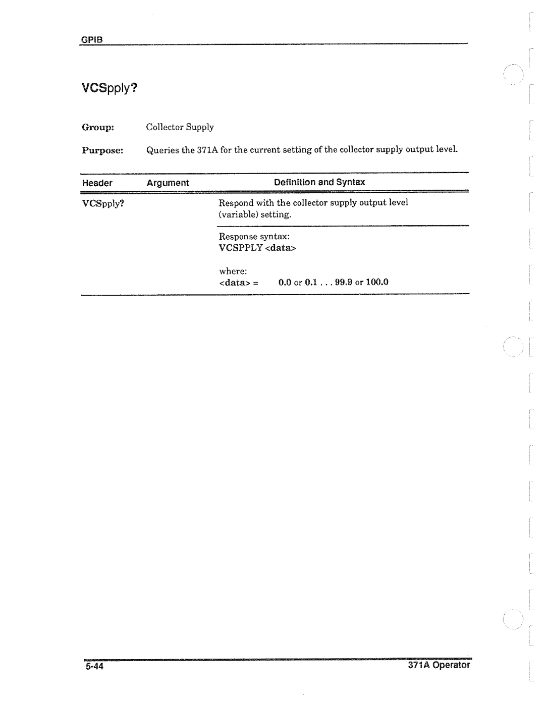 Tektronix 371A manual 