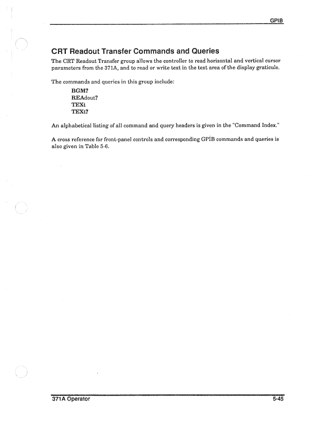 Tektronix 371A manual 