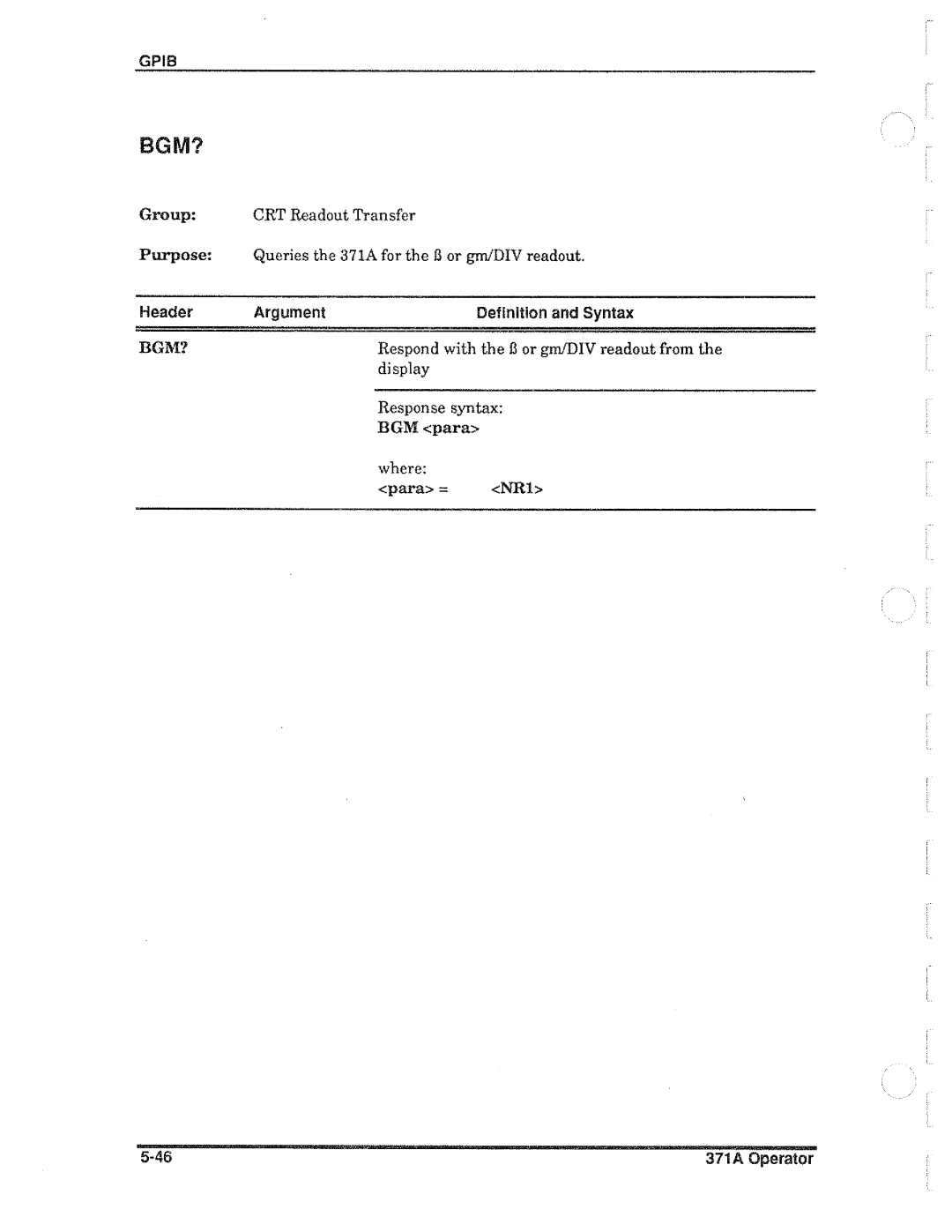 Tektronix 371A manual 