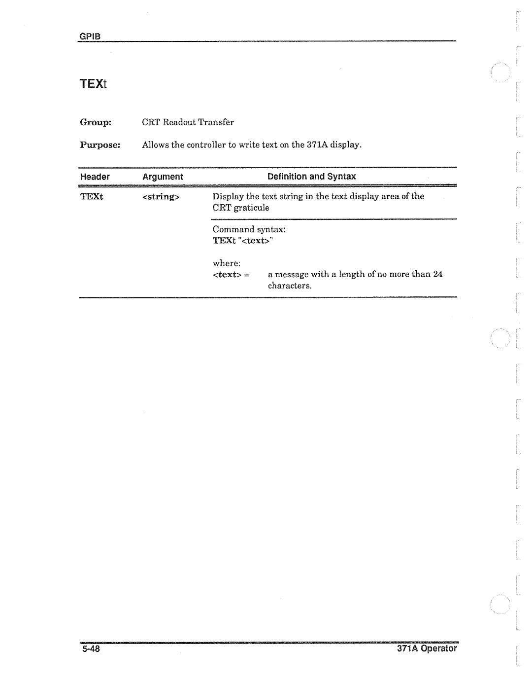 Tektronix 371A manual 