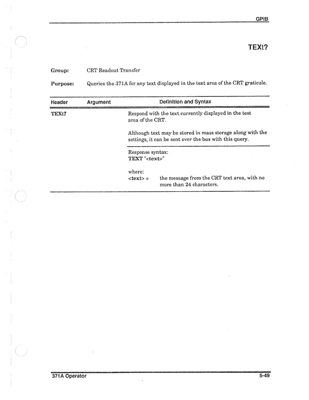 Tektronix 371A manual 