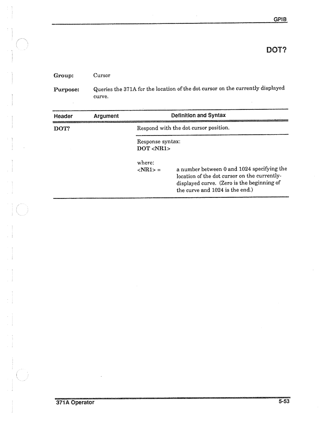 Tektronix 371A manual 