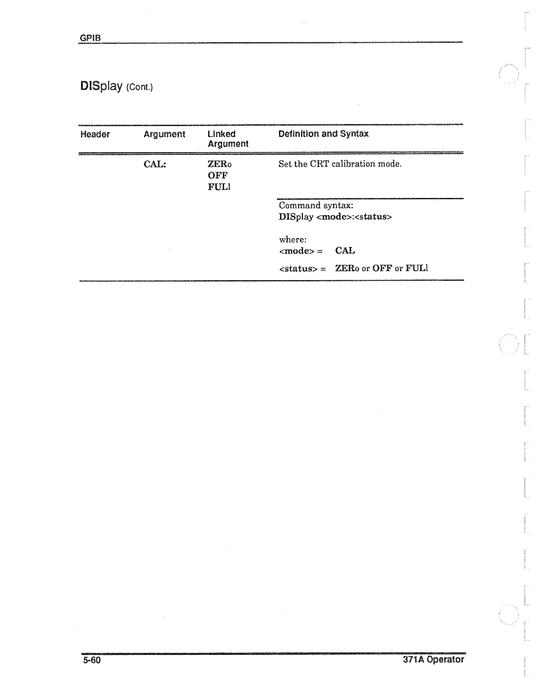 Tektronix 371A manual 