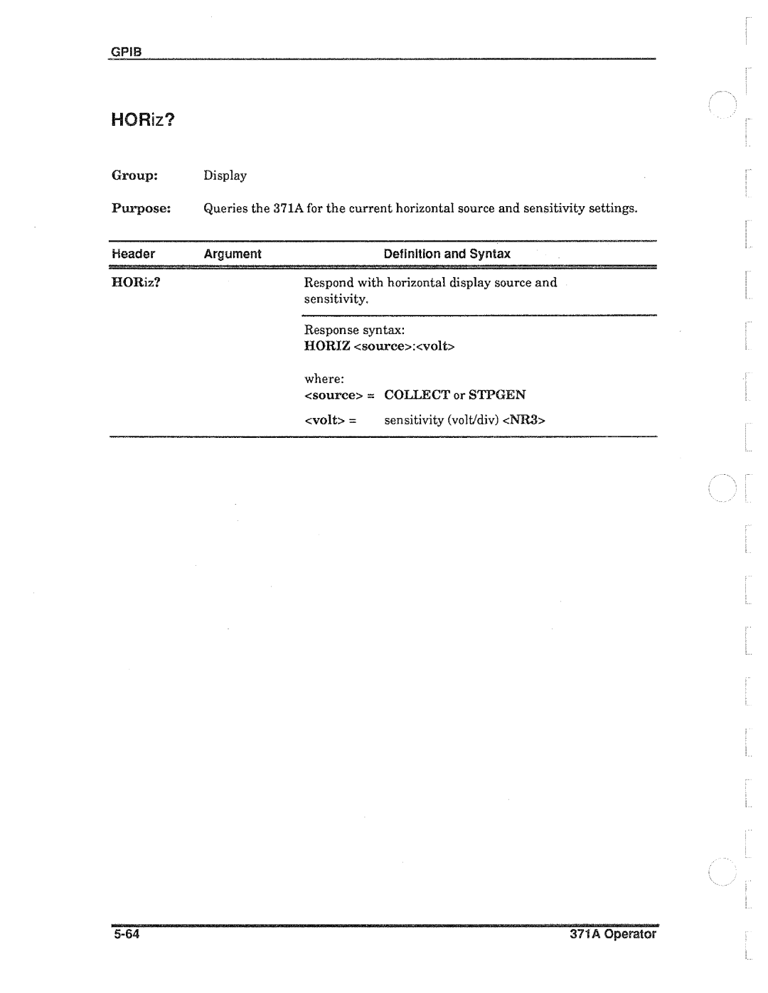 Tektronix 371A manual 