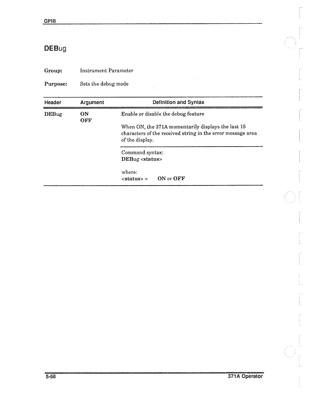 Tektronix 371A manual 