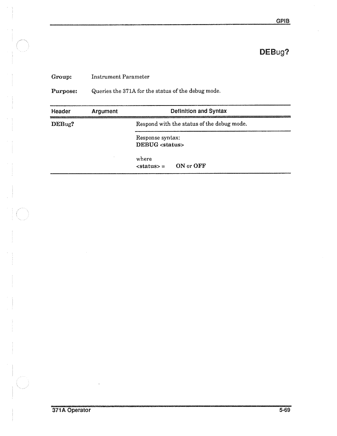 Tektronix 371A manual 